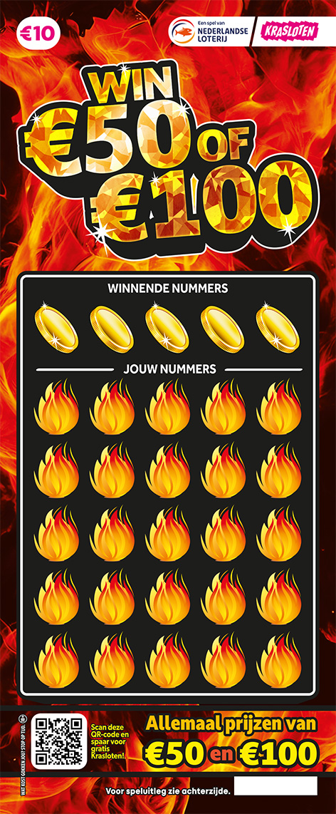 Win €50 of €100 